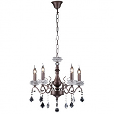Подвесная люстра Samanta 11391/5C BROWN COPPER GOLD