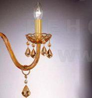 Бра OR Illuminazione  454/1 TC AMBRA amber