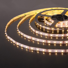 Светодиодная лента 24V 4,8W IP20 Лента светодиодная 24V 4,8W 60Led 2835 IP20 теплый белый, 5м