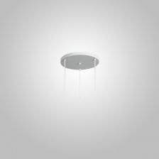 Потолочное крепление — металлический диск CEILING MOUNT 2 D30 White