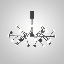 Потолочная люстра HILVI D88 Black